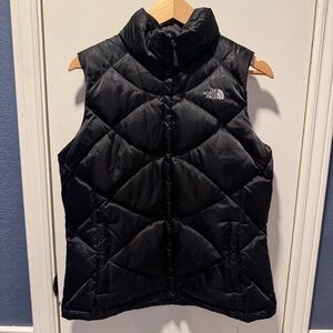The North Face Women's Black puffer vest